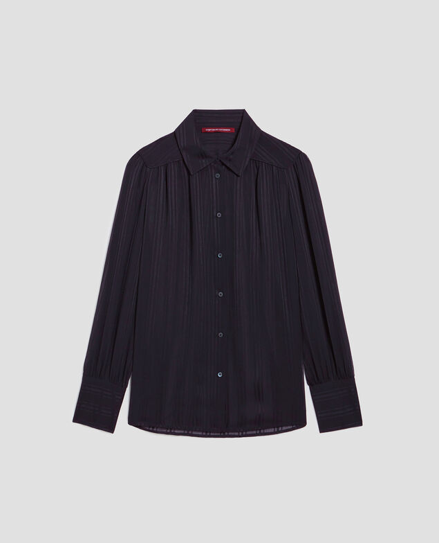 Chemise fluide &agrave; manches longues H695 night sky