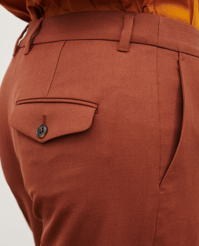 Pantalon cigarette MARGUERITE 8808 18 wine