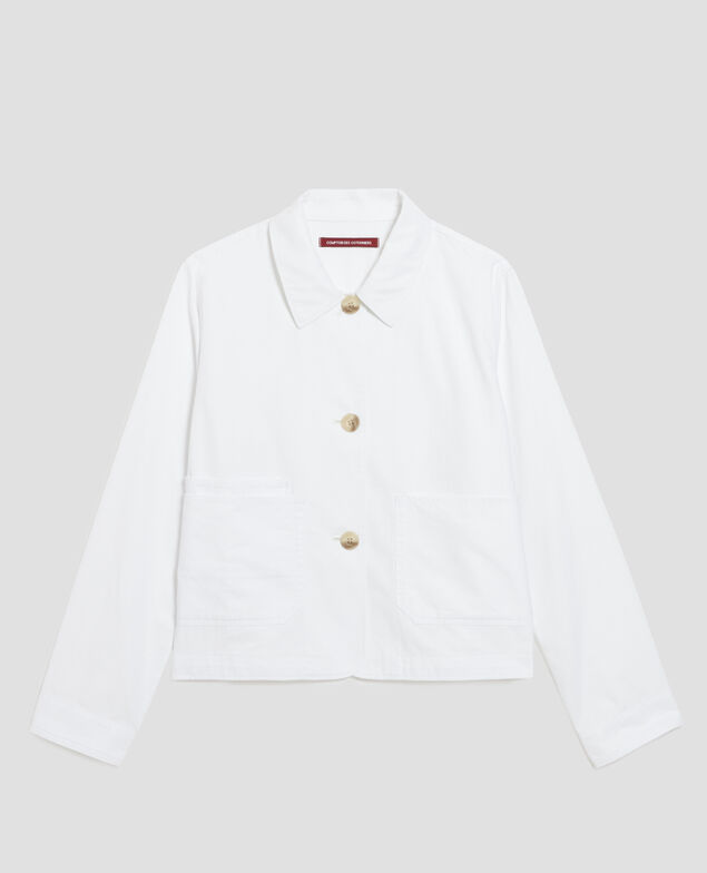 Veste workwear H001 brillant white