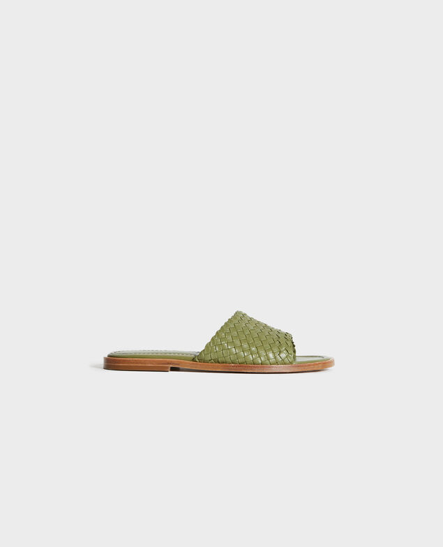 PAM - Sandales en cuir 58 green
