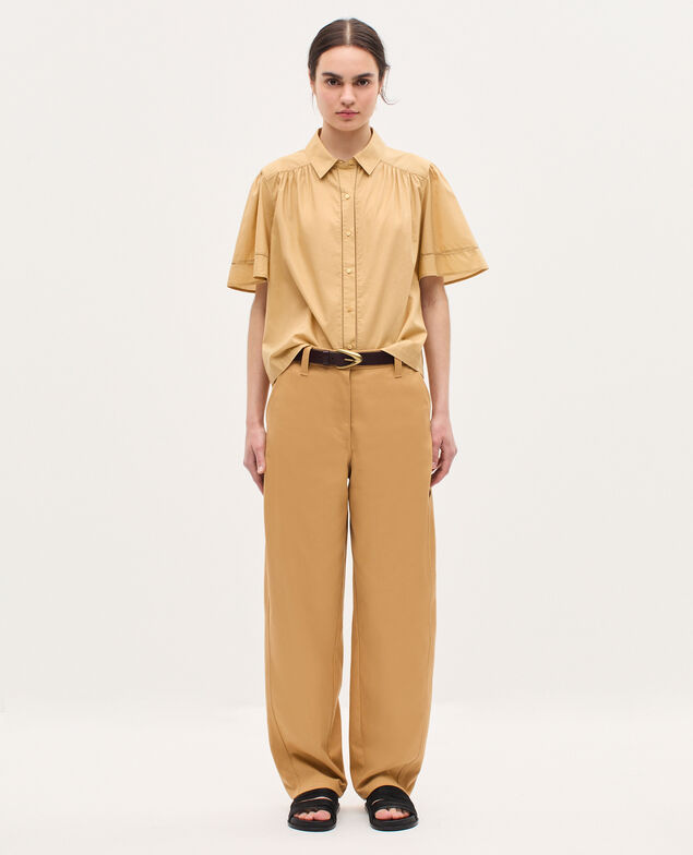 Barrel leg trousers K320 prairie sand