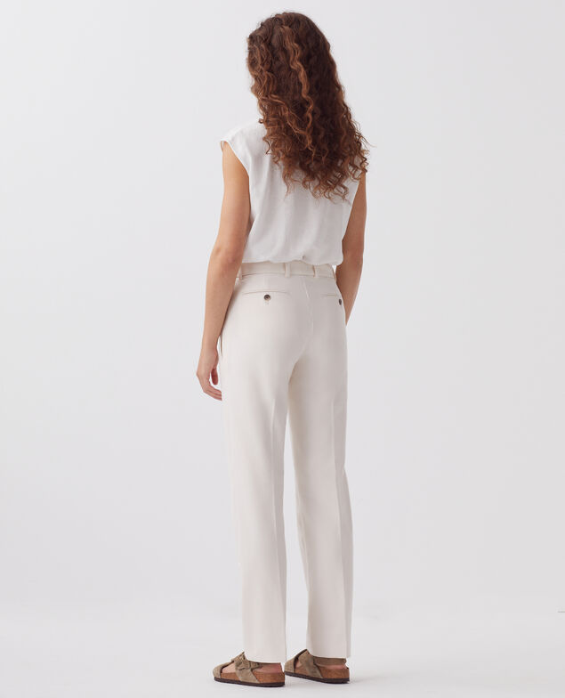 Pantalon droit ajusté COLETTE J100 pastel pink