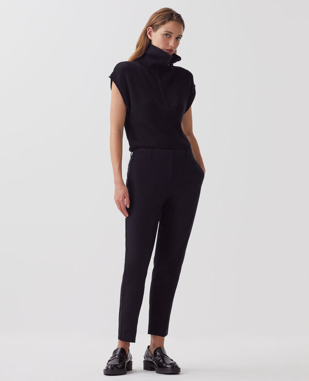 Pantalon cigarette MARGUERITE H091 black beauty