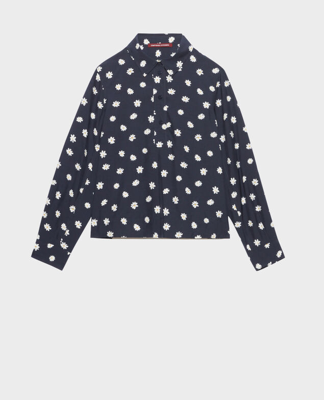 Chemise imprimée fluide 0694 daisy