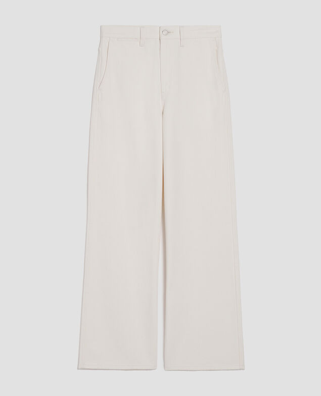 Pantalon droit BLANDINE H003 white