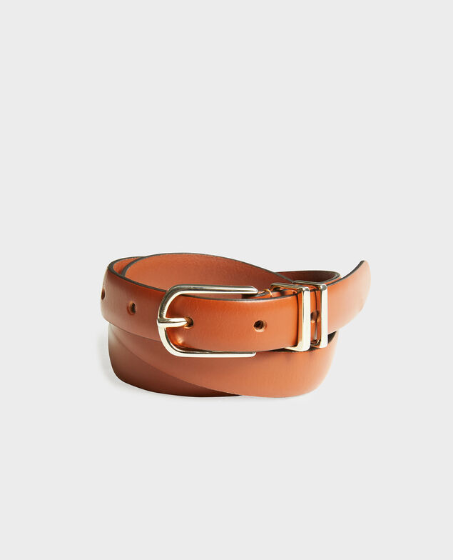 Ceinture en cuir Brandy brown