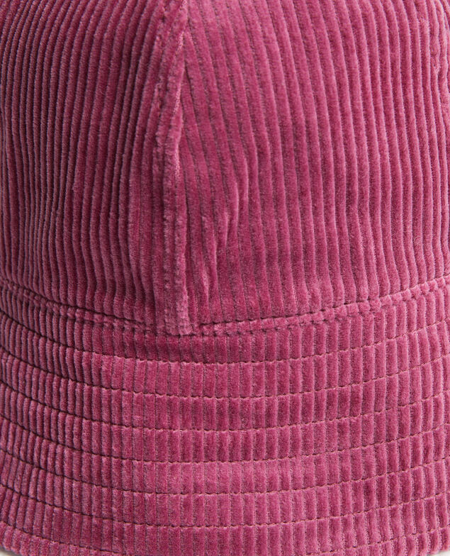 Corduroy bucket hat 6019 damson