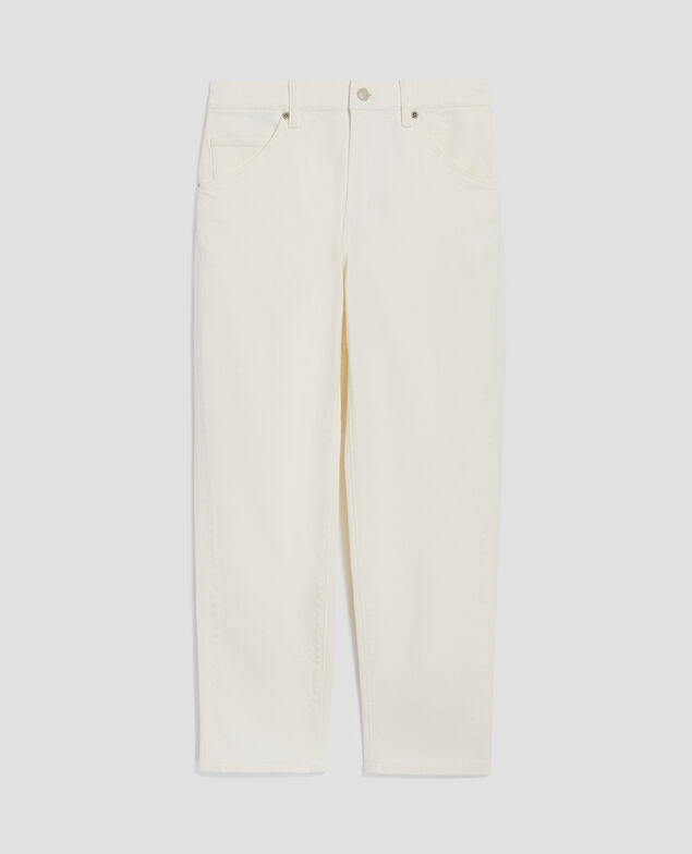 Jean slouchy RITA H003 white