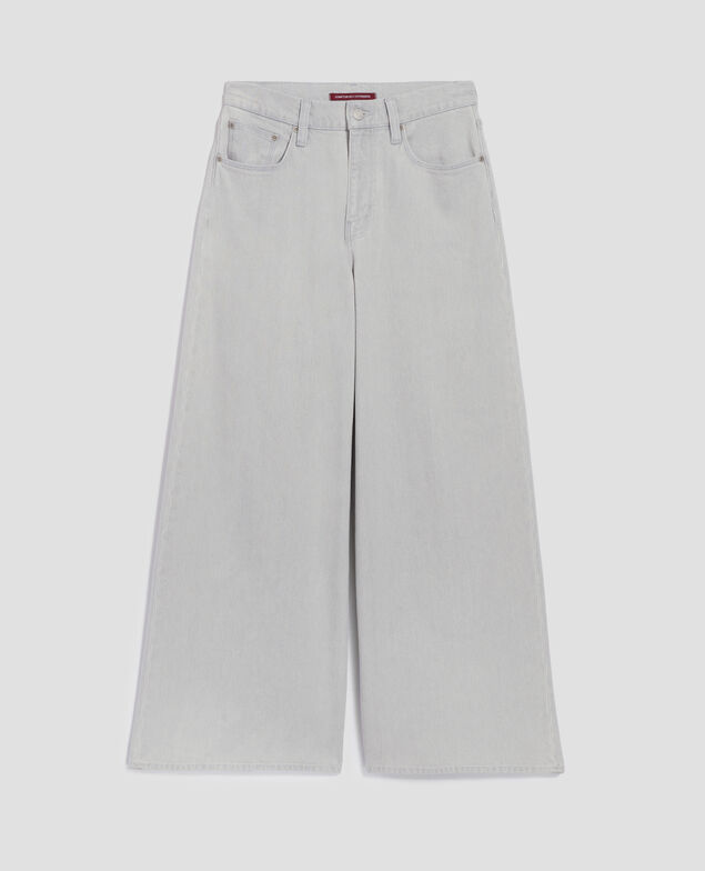Jean wide JEANETTE J021 light grey