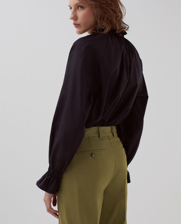 Pantalon droit COLETTE H570 military olive