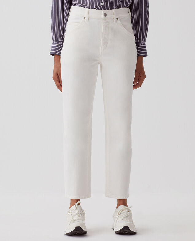 Jean slouchy RITA H003 white