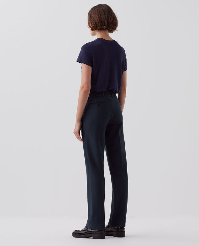 Pantalon droit ajusté COLETTE J690 blueberry