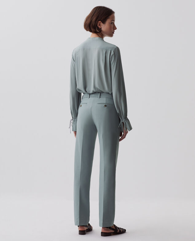 Pantalon droit ajusté COLETTE J620 slate blue