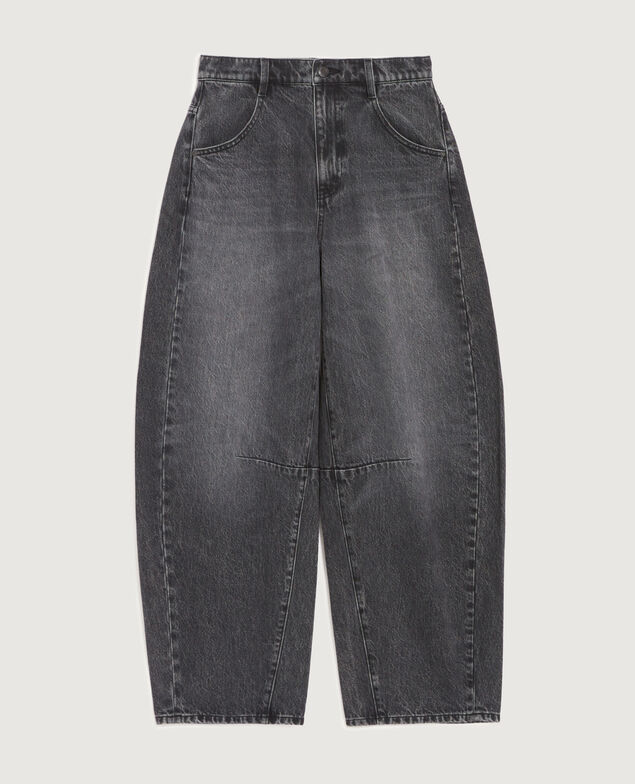Jean barrel CHARLIE K081 dark gray