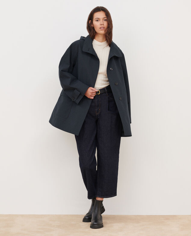 Manteau de pluie 8863 59 darkgreen check
