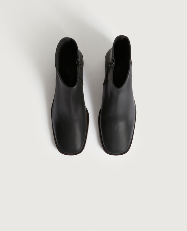 Boots en cuir H091 black beauty