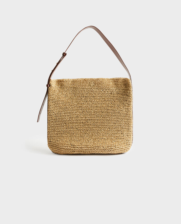 Sac raphia en crochet 7003 30 natural