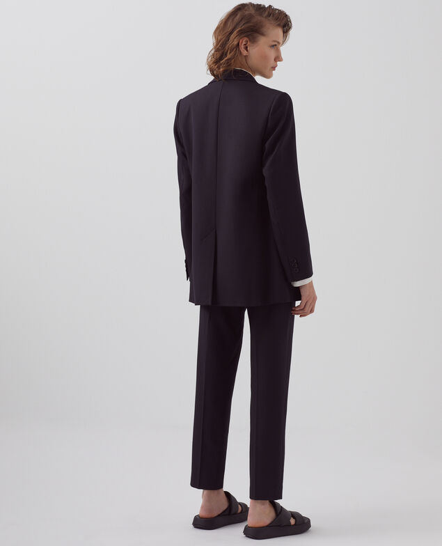 Blazer en laine A091 black