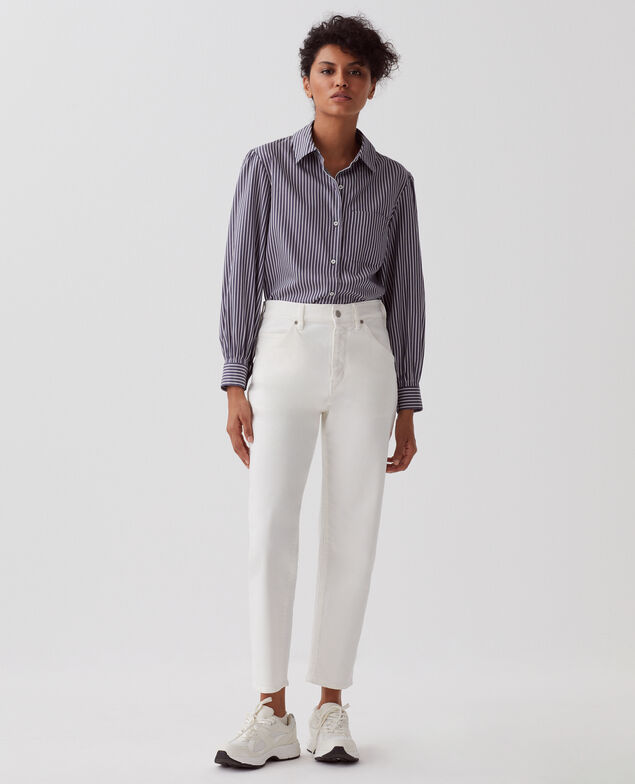 Jean slouchy RITA H003 white