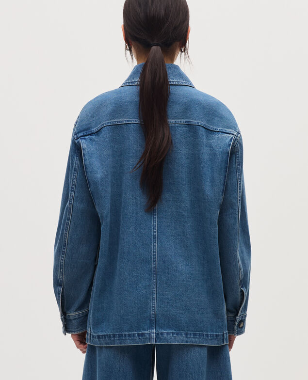 Veste workwear en coton K670 mid dark vintage