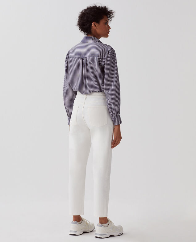 Jean slouchy RITA H003 white