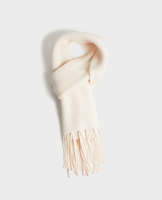 Écharpe en laine 8842 01 offwhite