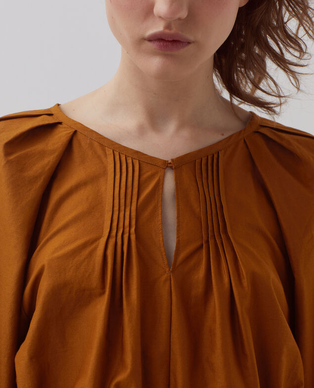 Robe courte à manches 3/4 I360 monks robe brown