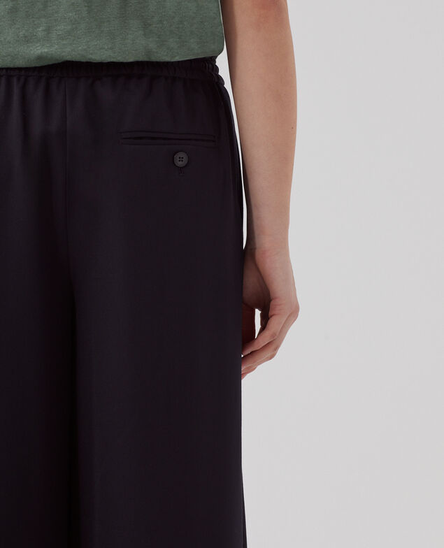Pantalon ample à plis YVONNE H091 black beauty