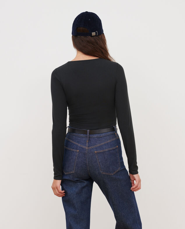 T-shirt seconde peau A091 black
