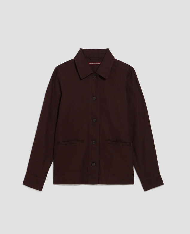 Veste workwear J790 chocolate plum