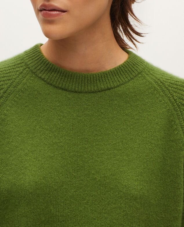 Pull en cachemire K540 pesto