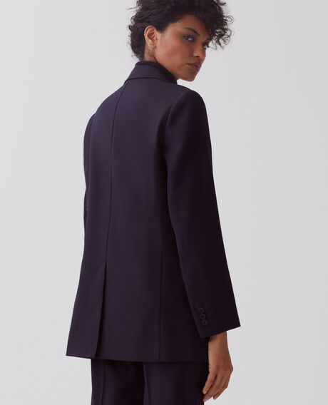 Blazer en laine 7012c 69 navy