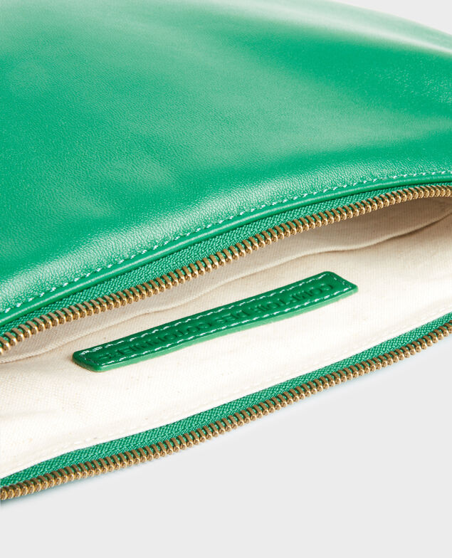 NOEMIE - Sac en cuir souple A554 green
