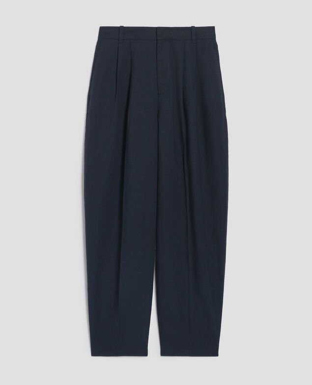 Pantalon à plis J690 blueberry
