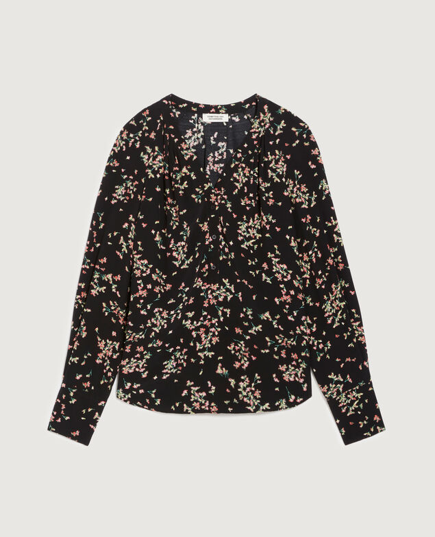 Blouse fluide K110 semis pink
