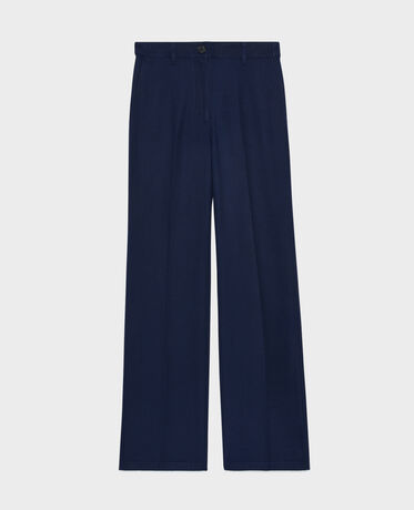 BLANDINE - Straight trousers 4277 night_sky