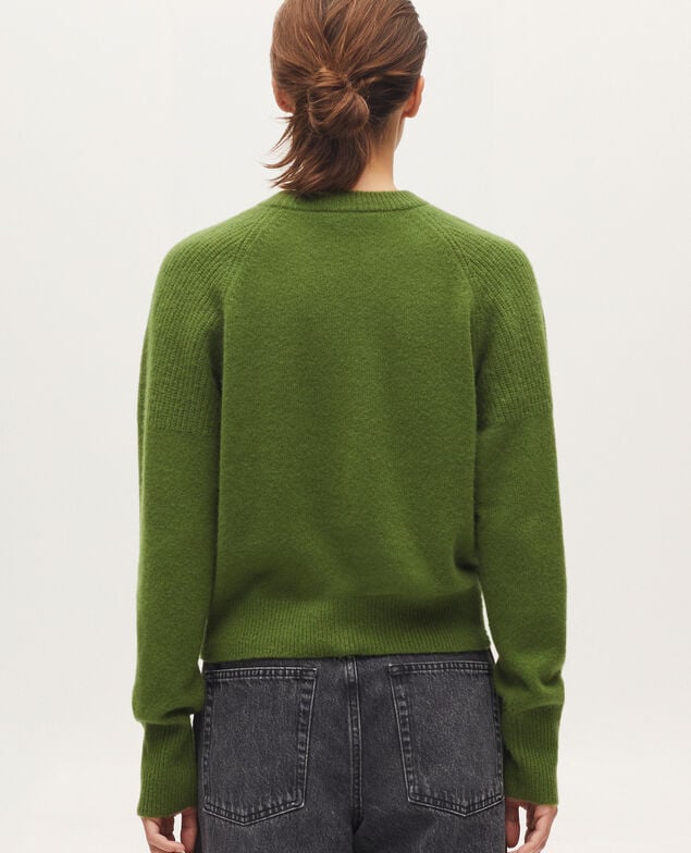 Pull en cachemire K540 pesto