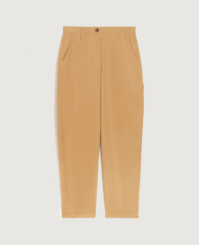 Barrel leg trousers K320 prairie sand