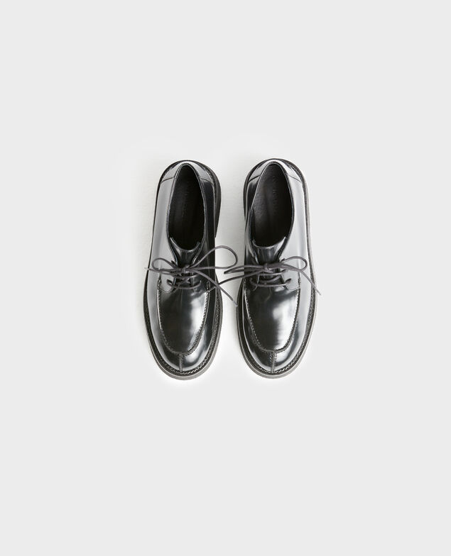 Derbies en cuir brillant 4216 black_beauty