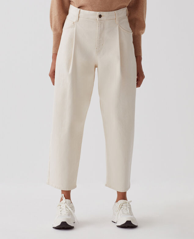 Jean carrot NIKKI H305 ecru