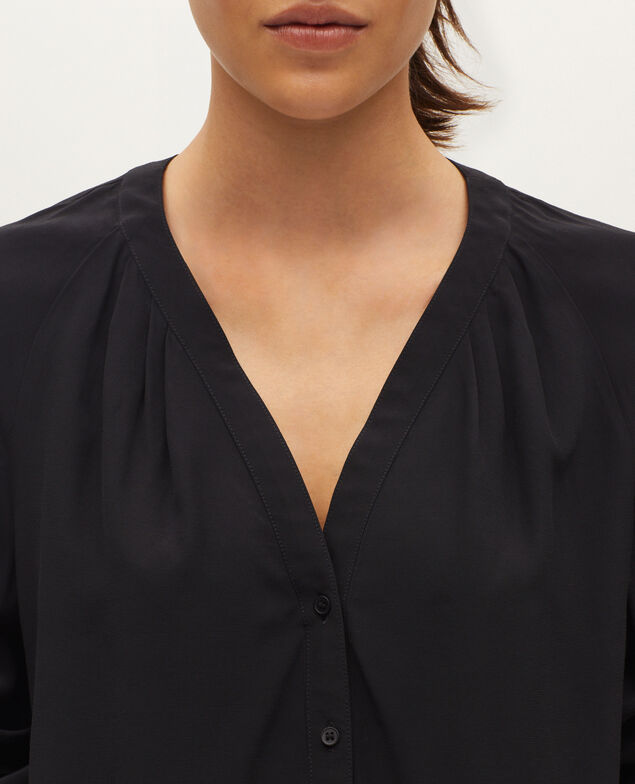 Blouse fluide H091 black beauty