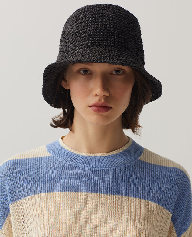Chapeau en crochet 8853 09 black