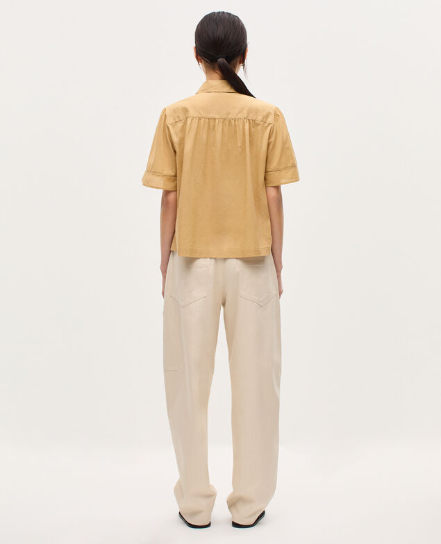 Chemise en voile de coton K320 prairie sand