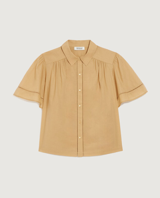 Chemise en voile de coton K320 prairie sand