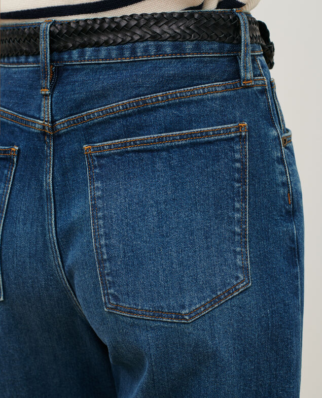 SYDONIE - BALLOON - Jean 7/8e en coton 8888 64 blue