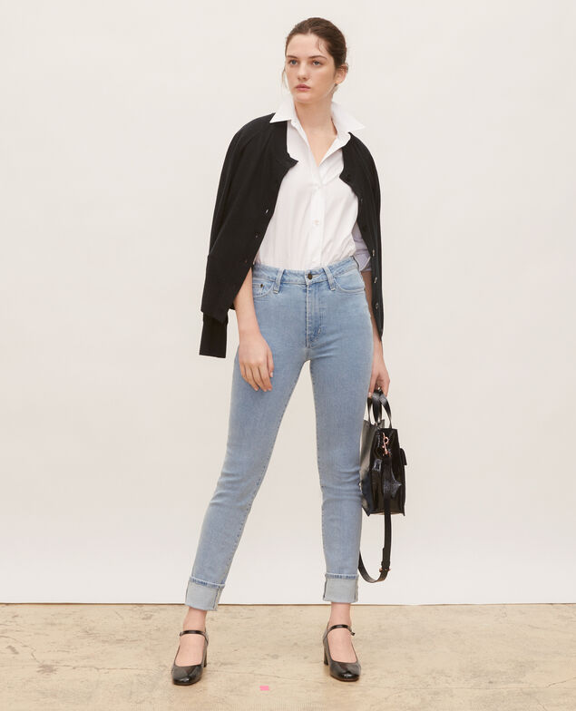 SLIM HIGH RISE - Jean vintage wash Denim vintage wash