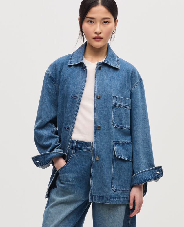 Veste workwear en coton K670 mid dark vintage