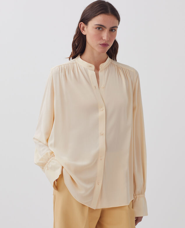 Chemise fluide à manches longues J300 natural