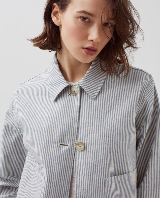 Veste workwear H611 blue mini st