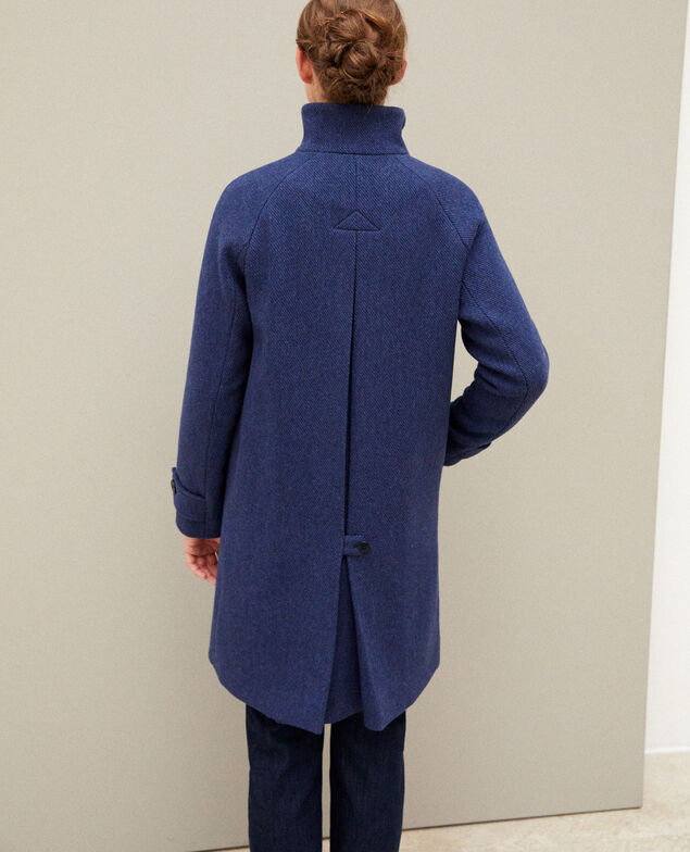 Manteau avec col montant Peacoat